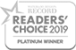 Record Readers' Choice 2019 Platinum Winner